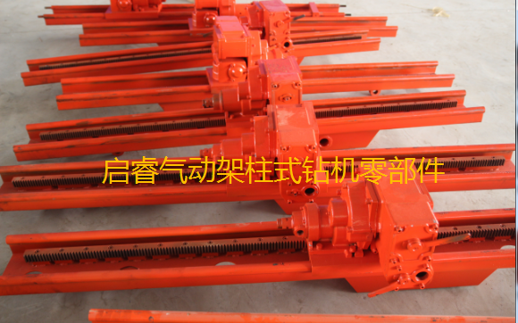 礦用風(fēng)動探水鉆機(jī)，氣動架柱式鉆機(jī)煤巷打多少米
